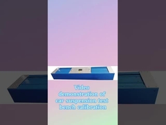 자동차 서스펜션 테스트 벤치 캘리브레이션 비디오 시범