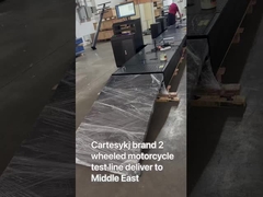 2 바퀴 모터사이클 테스트 라인 롤러 브레이크 테스터 스피도 미터 바퀴 정렬 바퀴 클램프