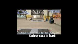 사이드 슬립 테스터 롤러 브레이크 테스터 속도계 테스터가 있는 브라질의 Cartesy 새 케이스