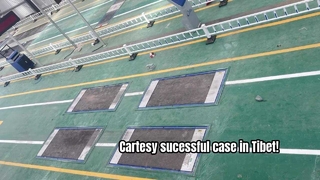 티베트 Leiwuqi시 사례! Cartesy는 높은 곳에 종합 차량 검사 라인을 성공적으로 설치했습니다.