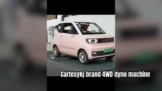 Cartesykj 브랜드 4WD 차량 섀시 동력계 마력 기계 자동차 dyno 휠베이스 조절 가능