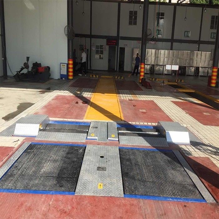 Cartesy 10t 하중 CTCH-10 차량 측면 미끄러짐 테스터 (트럭 및 자동차 검사 장비용)