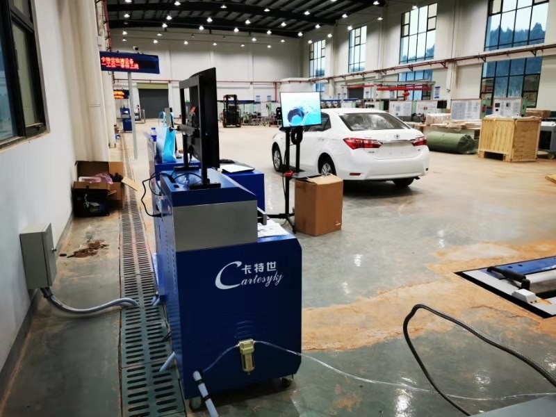 (CT-JXB) 모델 CT-JXB 4000kg 차량 시험 선 완전 자동 자동차 교육 시험 선