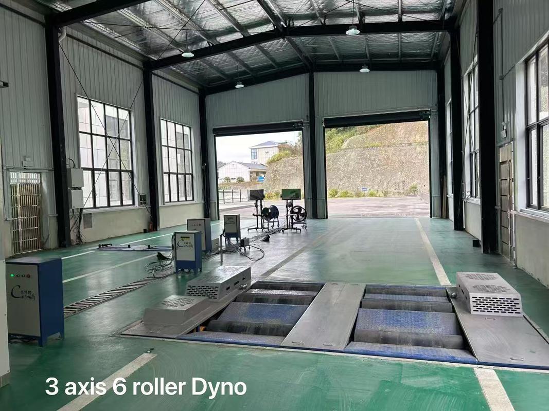 CTDCG-15 자동차 자동차 세 축 6 롤러 차량 차시 다이내모터 말력 다이내모터