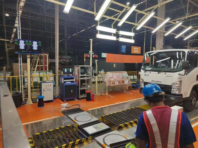 CTZJ - 10 차량 스티어링 각도 검사기 산업 제어 시스템을 갖춘 트럭 및 자동차용 차량 검사 장비