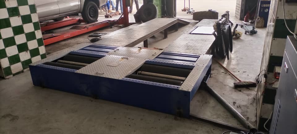 CTGT-3-4 롤러 4인1 차량 시험 선 롤러 브레이크 테스트어 엑스 로드 단판 사이드 슬립 테스트어 서스펜션 테스트