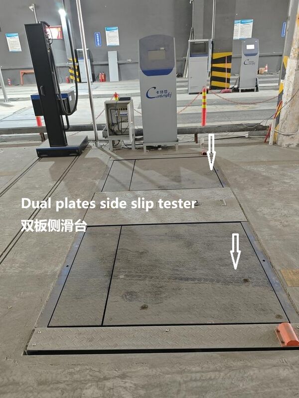 3t 로드 CTCH-3 차량 차용 차량 쌍측 미끄러기 검사기