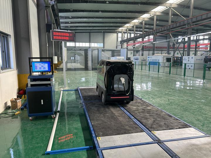 Cartesykj Luxury 4 flats brake tester side slip tester axle load tester suspension tester 4T Vehicle inspection equipment vehicle test lane for car 4CTHPB-4