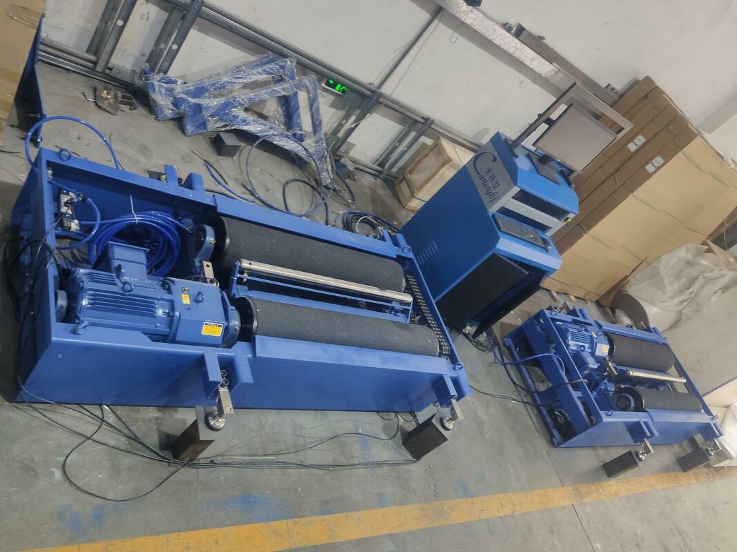 Cartesy Automobile Roller Brake Tester ForcesWith Axle Load CTFZ-10B 10T 차량용 롤러 브레이크 테스터 (중장비용)