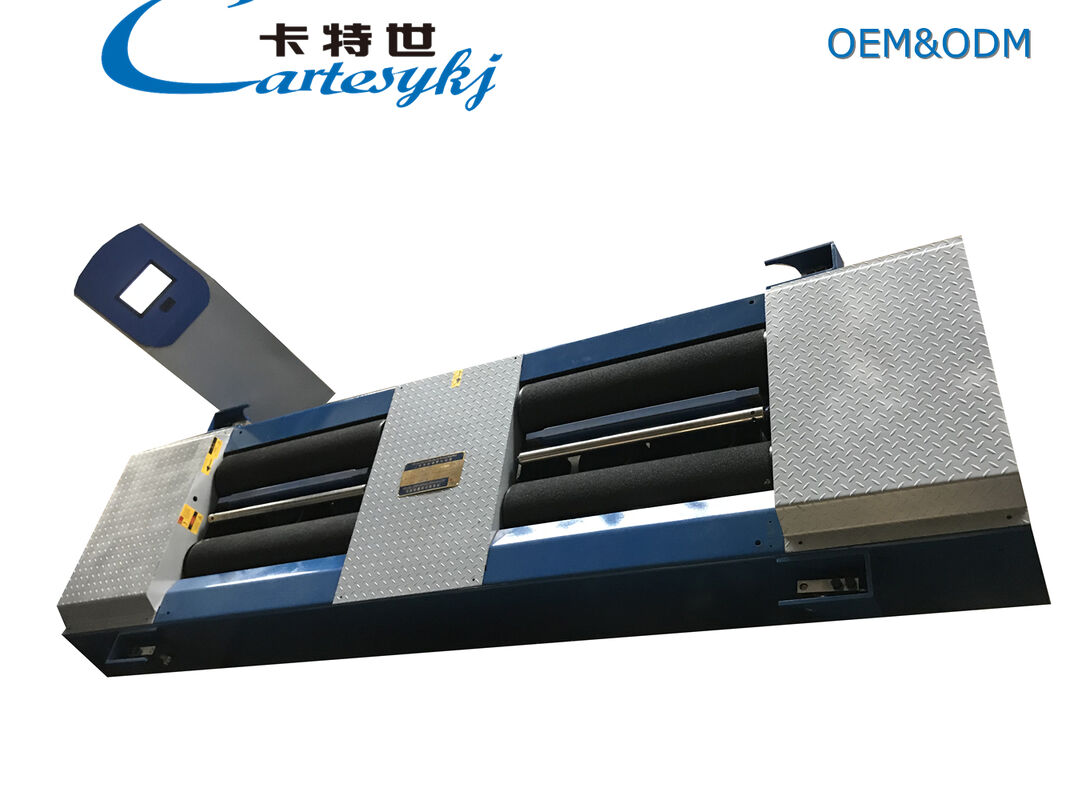 Cartesykj 브랜드 CTFZ-13B 롤러 브레이크 테스터 반대 힘 테스터 (액슬 하중 장착 가능, 15톤 차량용 자동차 브레이크 롤러)