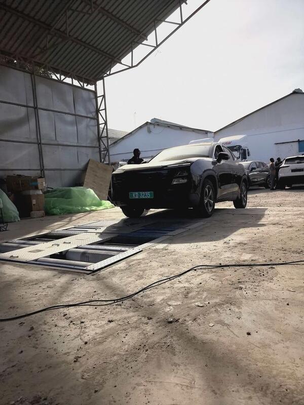 카테시 브랜드 케냐 케이스 5in1 롤러 브레이크 테스터 4000kg 축 로드 사이드 슬립 스피도미터 서스펜션 테스터