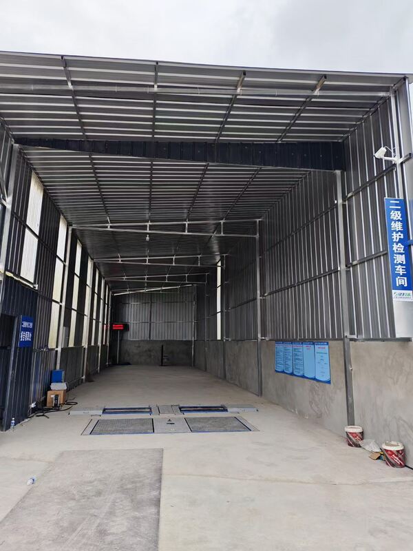 정비소에 대한 카테시 트럭 시험 경로 자동차 롤러 브레이크 테스트 세력 엑셀 로드 듀얼 플레이트 사이드 슬리프 테스터 10T 용량