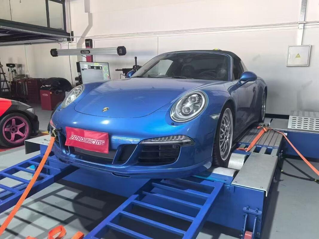 4t 부하 차량 차시 다이내모터 160kW 최대 흡수력 및 3000kg 최대 축 부하 자동차 성능 테스트