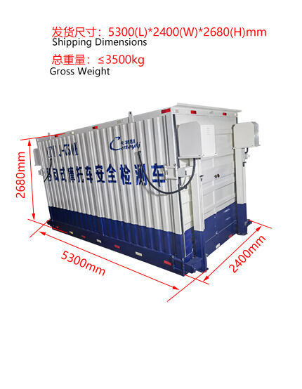 카르테시크 모터사이클 테스트 라인 시설 안전 테스트 라인 700kg 부하 CTMYJ-750B 모바일 테스트 스테이션