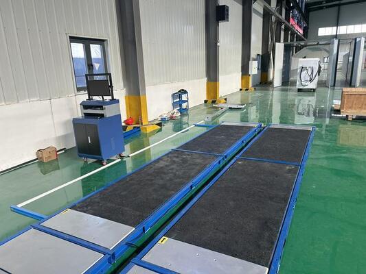 카테시크 4 플래트 브레이크 테스터 측면 미끄러짐 테스터 축 부하 테스터 서스펜션 테스터 4T 차량 검사 장비 차량 자동차 테스트 경로 4CTHPB-4